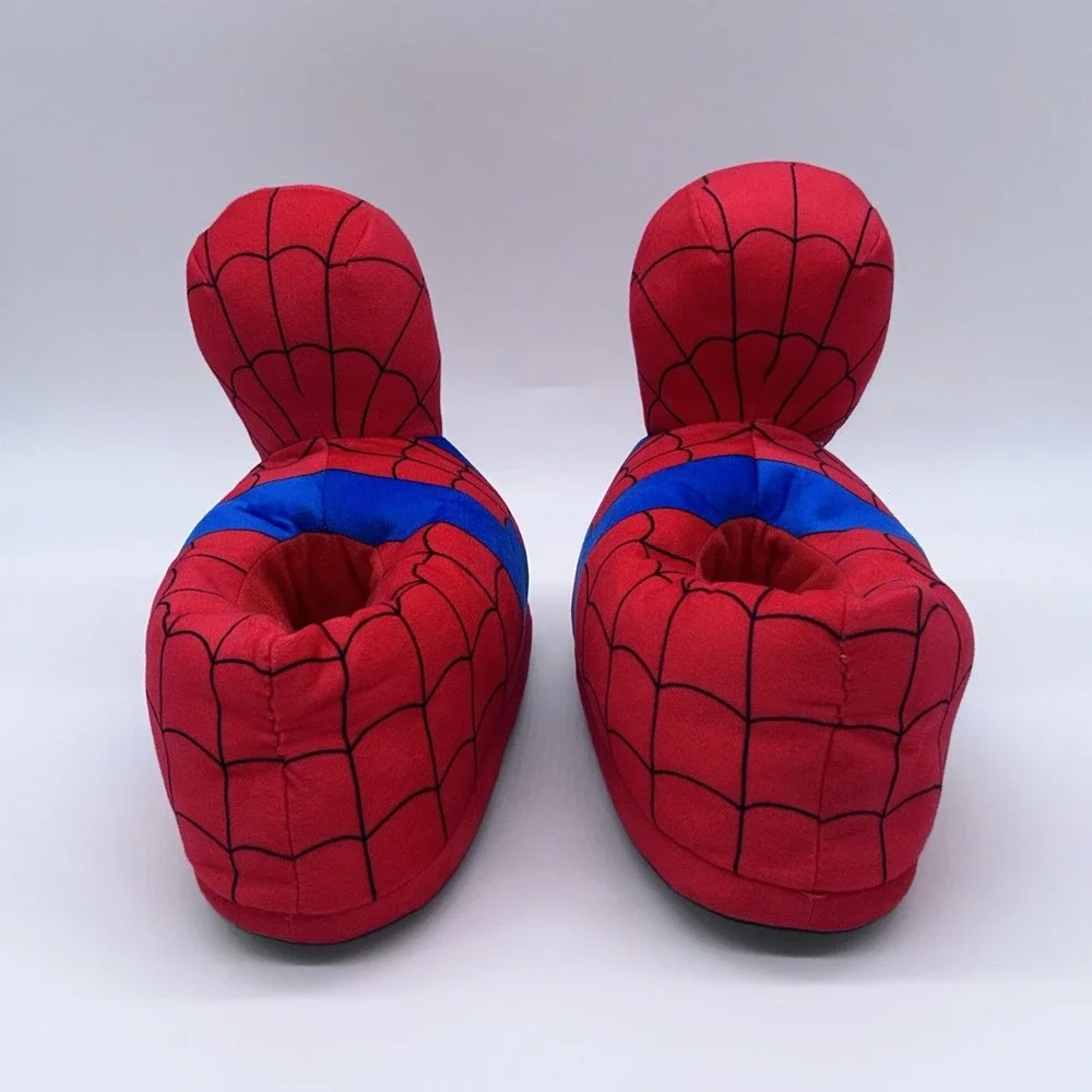 Marvel Spider-Man 3D Plush Slippers Mens Adult House Shoes Marvel Merchandise